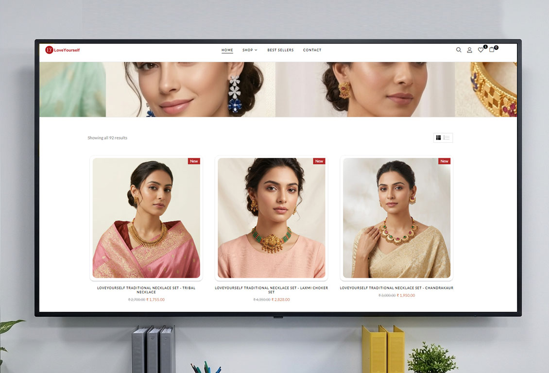 Love Yourself Original is an online e-commerce jewelry store